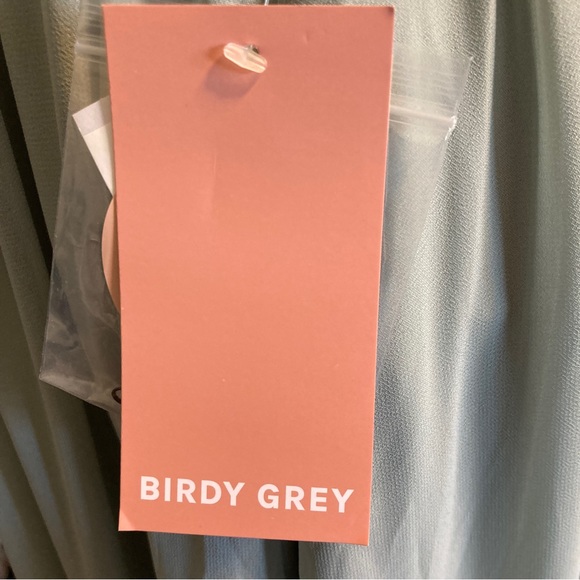 Birdy Grey Laurie Sage chiffon empire bridesmaids prom dress size S and M NWT - Picture 11 of 12